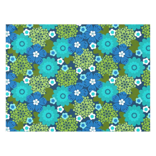 Allana Garden Hawaiian Graphical Floral - Cool Tischdecke (Vorderseite (Horizontal))