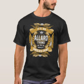 ALLARD Name, ALLARD Familienname Wappen T-Shirt (Vorderseite)