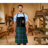Allardice Clan Abzeichen & Tartan Kilt Schürze