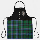 Allardice Clan Abzeichen & Tartan Kilt Schürze (Vorderseite)