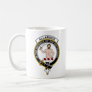 Allardice Tartan Kaffee Tasse - Größe 11oz