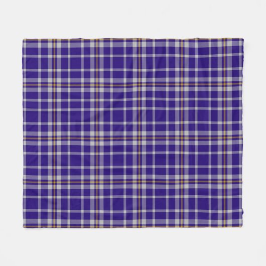 Allardis Kariert Fleecedecke (Vorderseite (Horizontal))