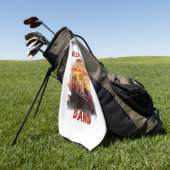 Allbot Brothers Band/Bobs Saucer Repair Golfhandtuch (Gras)