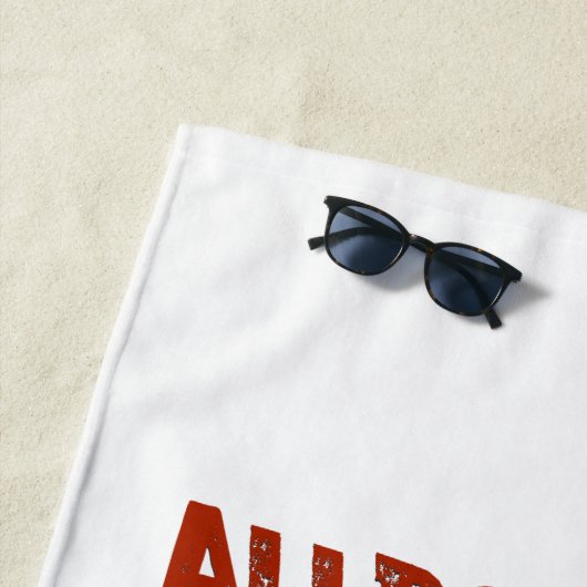 Allbot Brothers Band / Bobs Saucer Repair Strandtuch (Beispiel)