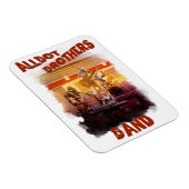 Allbot Brothers Band von Bobs Saucer Repair Magnet (Rechte Seite)