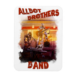 Allbot Brothers Band von Bobs Saucer Repair Magnet