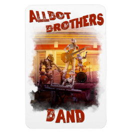 Allbot Brothers Band von Bobs Saucer Repair Magnet