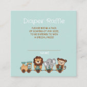 ALLE ABOARD-Zugverbindung Fiesta Windleranlage Begleitkarte (Vorderseite)