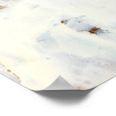 Alle Abstrakten Kunstdrucke von Weiß Poster (Ecke)