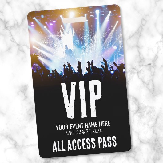 Alle Access VIP Ausweis