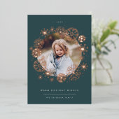 Alle Aflurry | SINGLE FOTO Folien Feiertagskarte (Stehend vorne)