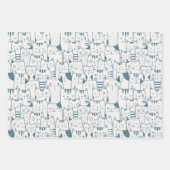 Alle Albernen Katzen Geschenkpapier Set (Vorderseite)