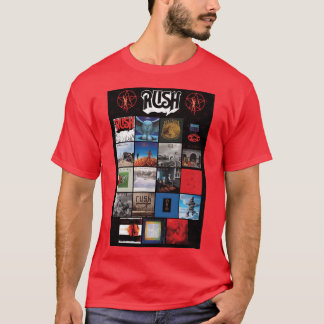 Alle Album Poster RushBand Komplett Junge T-Shirt