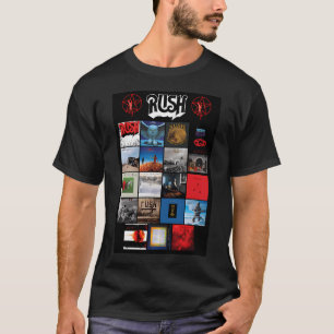 Alle Albumplakate Rushband fertiggestellt T-Shirt