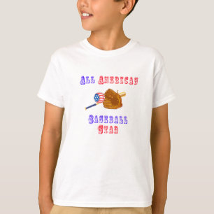 Alle American Baseball T - Shirt Template