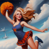 Alle American Girl Cheer Backpack Gepäckmarke Gepäckanhänger