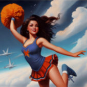 Alle American Girl Cheer Backpack Gepäckmarke Gepäckanhänger