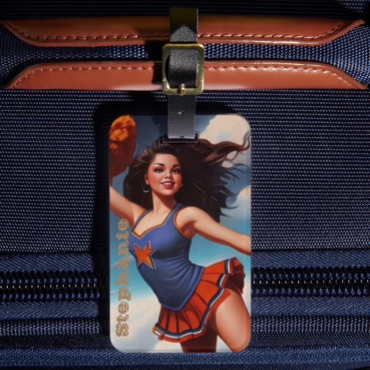 Alle American Girl Cheer Backpack Gepäckmarke Gepäckanhänger