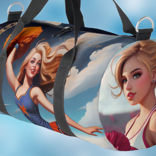 Alle American Girl Cheerleader Duffel Bag Duffle Bag