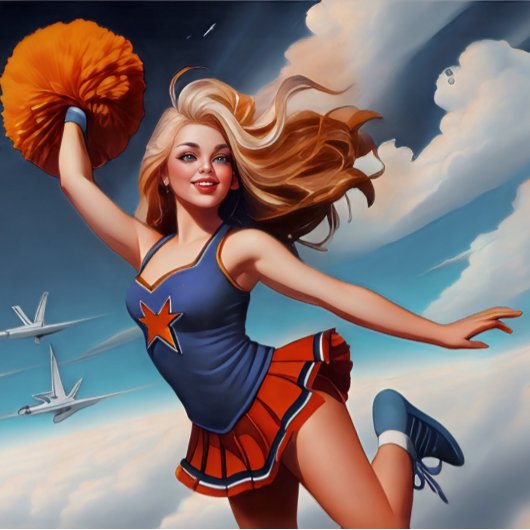 Alle American Girl Cheerleader Duffel Bag Duffle Bag