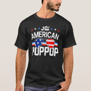 Alle American PopPop 4. Juli Familie Matching Su T-Shirt