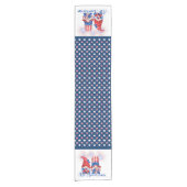 Alle Amerikaner Kurzer Tischläufer (Vorderseite)