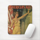 Alle Amerikaner Mousepad (Mit Mouse)