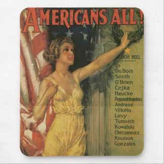 Alle Amerikaner Mousepad