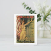 Alle Amerikaner Postkarte (Stehend Vorderseite)