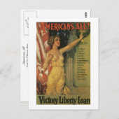 Alle Amerikaner Postkarte (Vorne/Hinten)