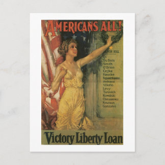 Alle Amerikaner Postkarte