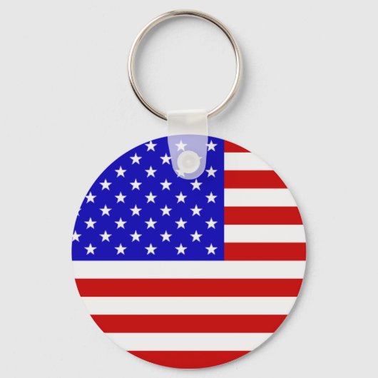 Alle Amerikaner Schlüsselanhänger (Vorderseite)