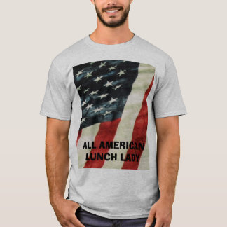 ALLE AMERIKANISCHE MITTAGESSEN-DAME T-Shirt