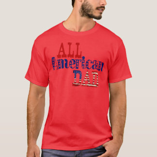Alle amerikanische Papa-US-Flaggensonnenbrille für T-Shirt