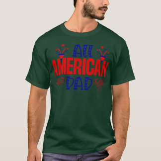 Alle amerikanische Papa-US-Flaggensonnenbrille für T-Shirt