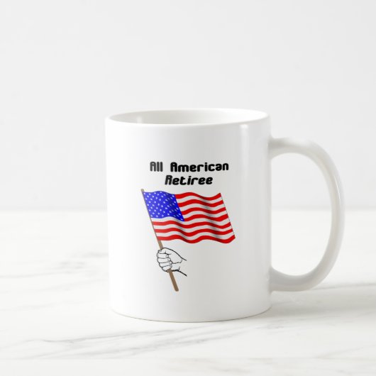 Alle amerikanische Rentner-Tasse Kaffeetasse (Rechts)