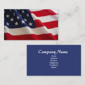 Alle amerikanische Visitenkarte (Vorne/Hinten)