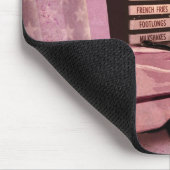 Alle amerikanischen 50er Collage Mousepad (Ecke)