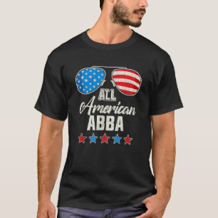 Alle amerikanischen ABBA 4. Juli Familie Matching  T-Shirt