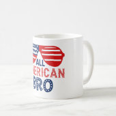 Alle amerikanischen Bars Kaffeetasse (VorderseiteRechts)