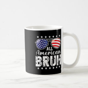 Alle amerikanischen Bruh 4. Juli Boys Patriotic Te Kaffeetasse