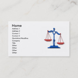 Alle amerikanischen Gesetze Visitenkarte