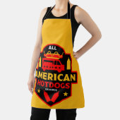 Alle amerikanischen Hotdogs Feinschmeckers Schürze (InSitu)