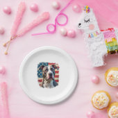 ALLE AMERIKANISCHEN Hundefreunde Grube bul (2) Pappteller (Party)