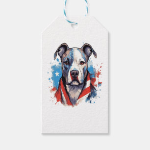 ALLE AMERIKANISCHEN Hundefreunde Grubenbull 2 Geschenkanhänger