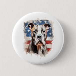 ALLE AMERIKANISCHEN Hundefreunde Grubenbull 3 Button