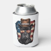 ALLE AMERIKANISCHEN Hundekugel Dosenkühler (Kanne Vorderseite)