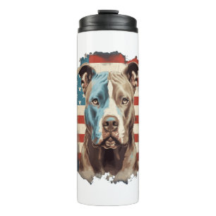 ALLE AMERIKANISCHEN Hundekugel Thermosbecher