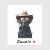 ALLE AMERIKANISCHEN Hundeliebhaber Grubenbull (1) Aufkleber (Blatt)