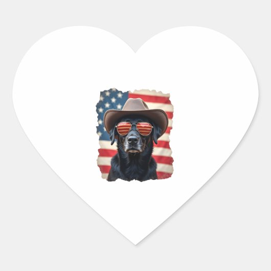 ALLE AMERIKANISCHEN Hundeliebhaber Grubenbull (3) Herz-Aufkleber (Vorderseite)